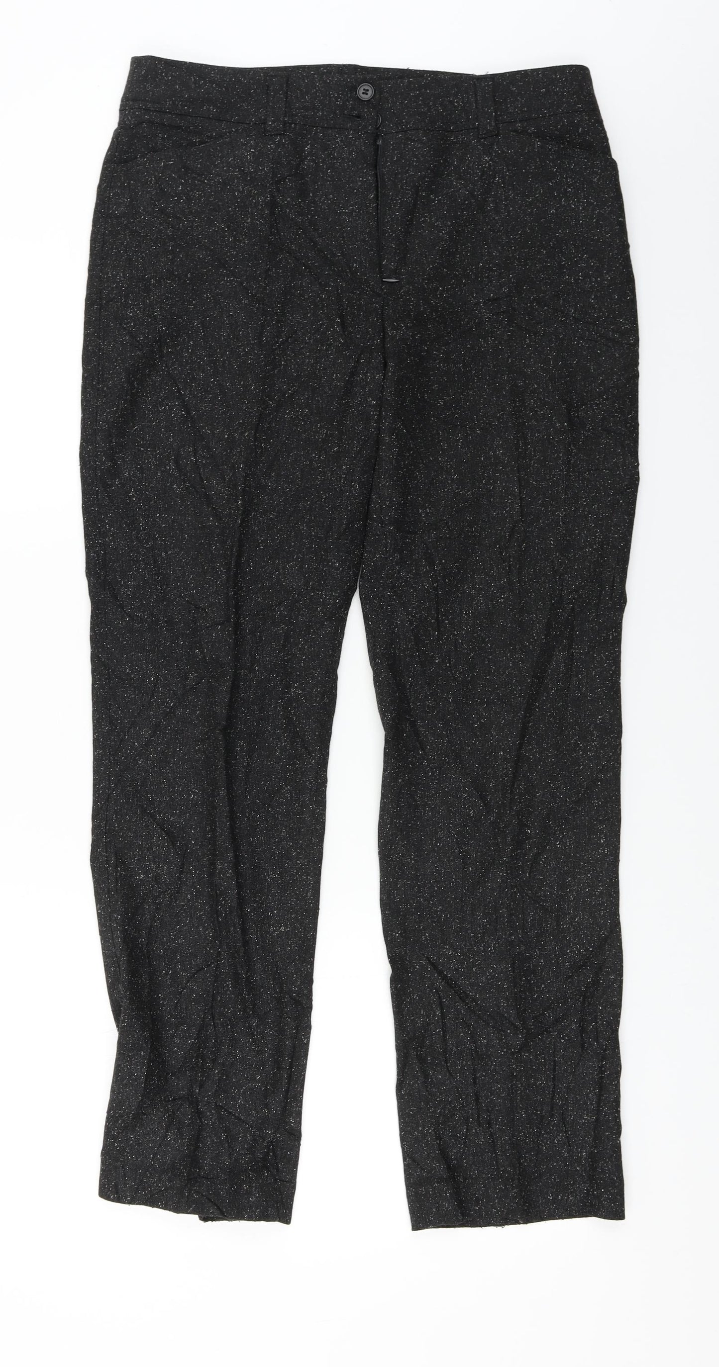 Womens UK Size 32 in Lebek Regular Fit  Black Trousers