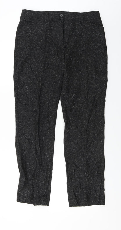 Womens UK Size 32 in Lebek Regular Fit  Black Trousers