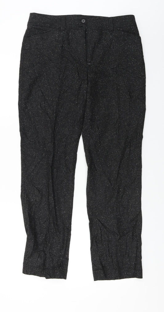 Womens UK Size 32 in Lebek Regular Fit  Black Trousers