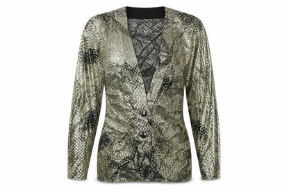 mark Angelo  Womens Gold   Cardigan Jumper Size 10