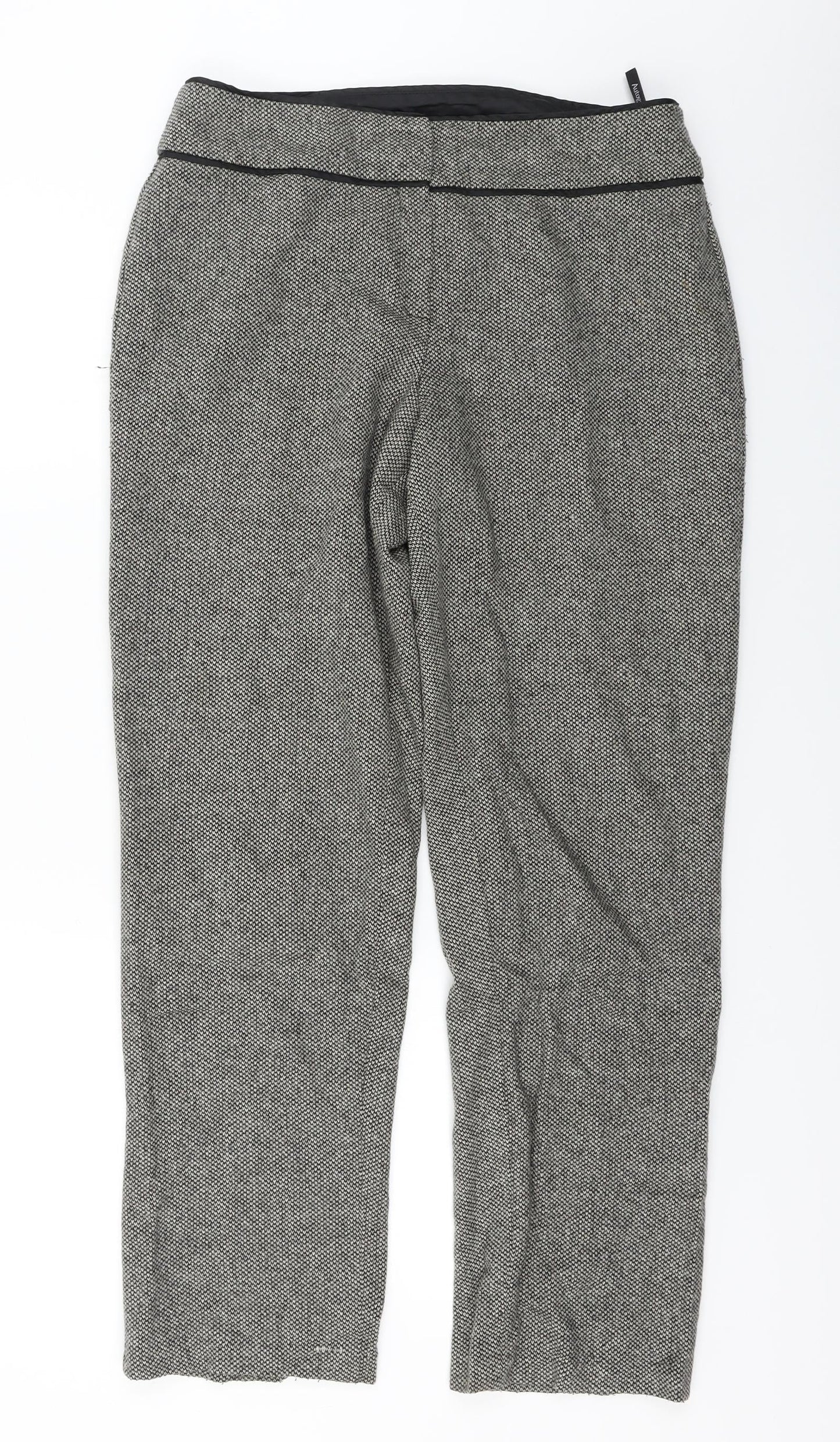 Womens UK Size 12 Marks and Spencer Regular Fit  Brown Trousers