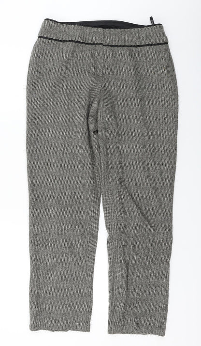 Womens UK Size 12 Marks and Spencer Regular Fit  Brown Trousers