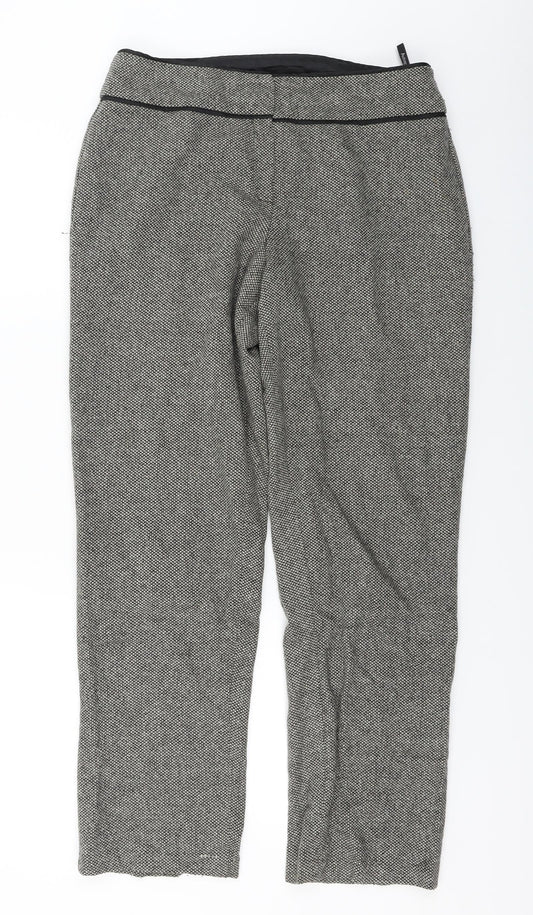 Womens UK Size 12 Marks and Spencer Regular Fit  Brown Trousers