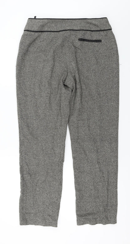 Womens UK Size 12 Marks and Spencer Regular Fit  Brown Trousers