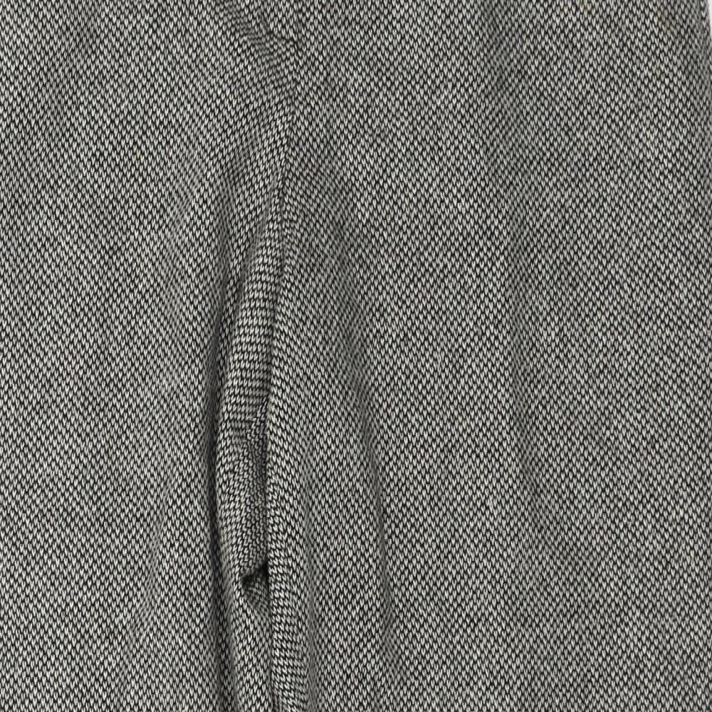Womens UK Size 12 Marks and Spencer Regular Fit  Brown Trousers