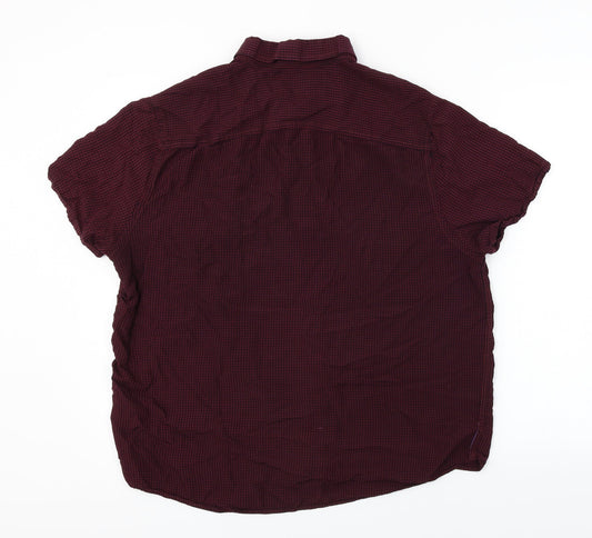 F&F  Mens Red Check   Button-Up Size L