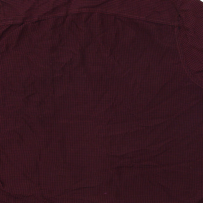 F&F  Mens Red Check   Button-Up Size L