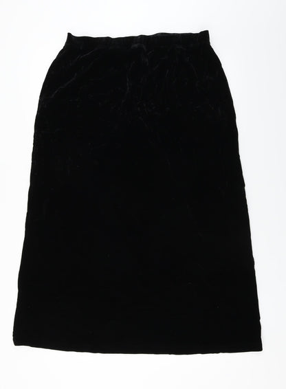 BHS  Womens Black   A-Line Skirt Size 30 in