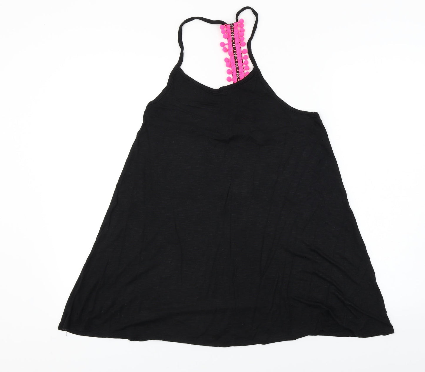 Papaya  Womens Black   Basic T-Shirt Size M