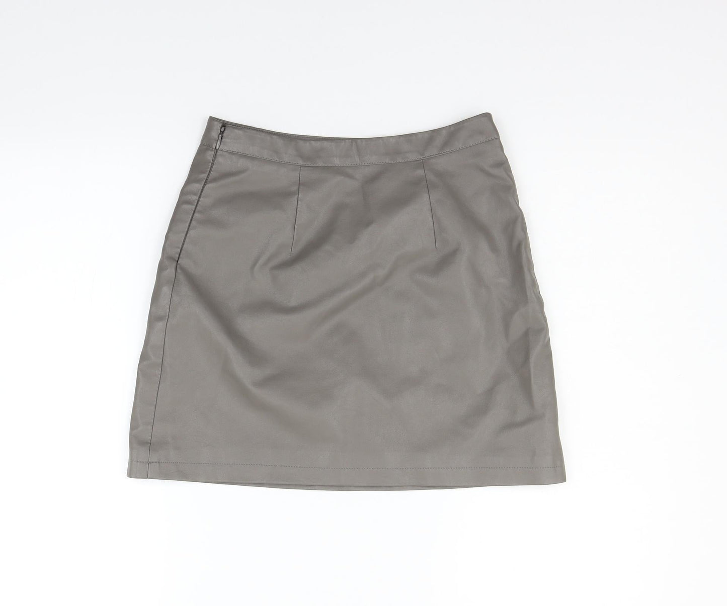 Primark Womens Grey   A-Line Skirt Size 8