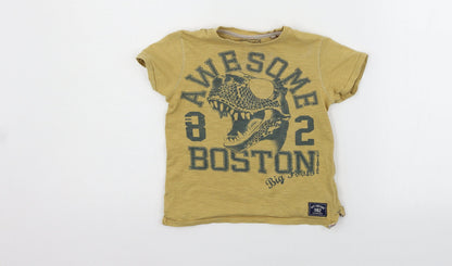 Next  Girls Beige   Basic T-Shirt Size 3 Years
