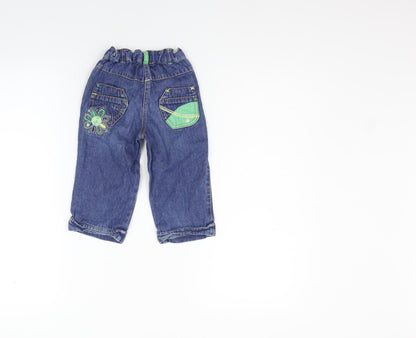 George Girls Blue   Straight Jeans Size 2 Years