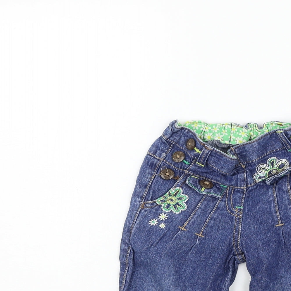 George Girls Blue   Straight Jeans Size 2 Years