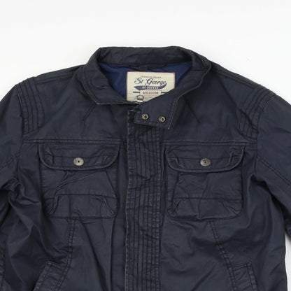 St George Womens Blue   Jacket Coat Size M