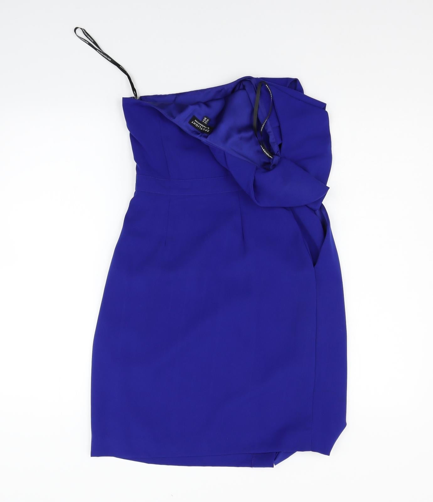 Warehouse Womens Blue   A-Line  Size 8