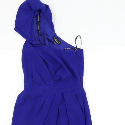 Warehouse Womens Blue   A-Line  Size 8