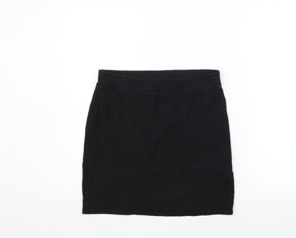 Divided Womens Black   A-Line Skirt Size M
