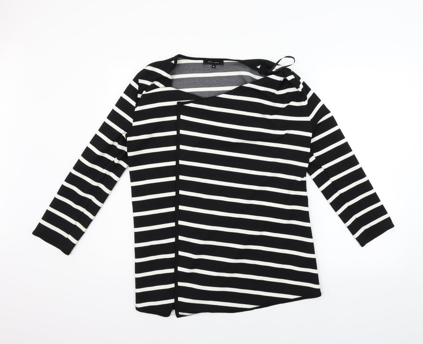Womens UK Size 12 New Look Black Cardigan Jumper