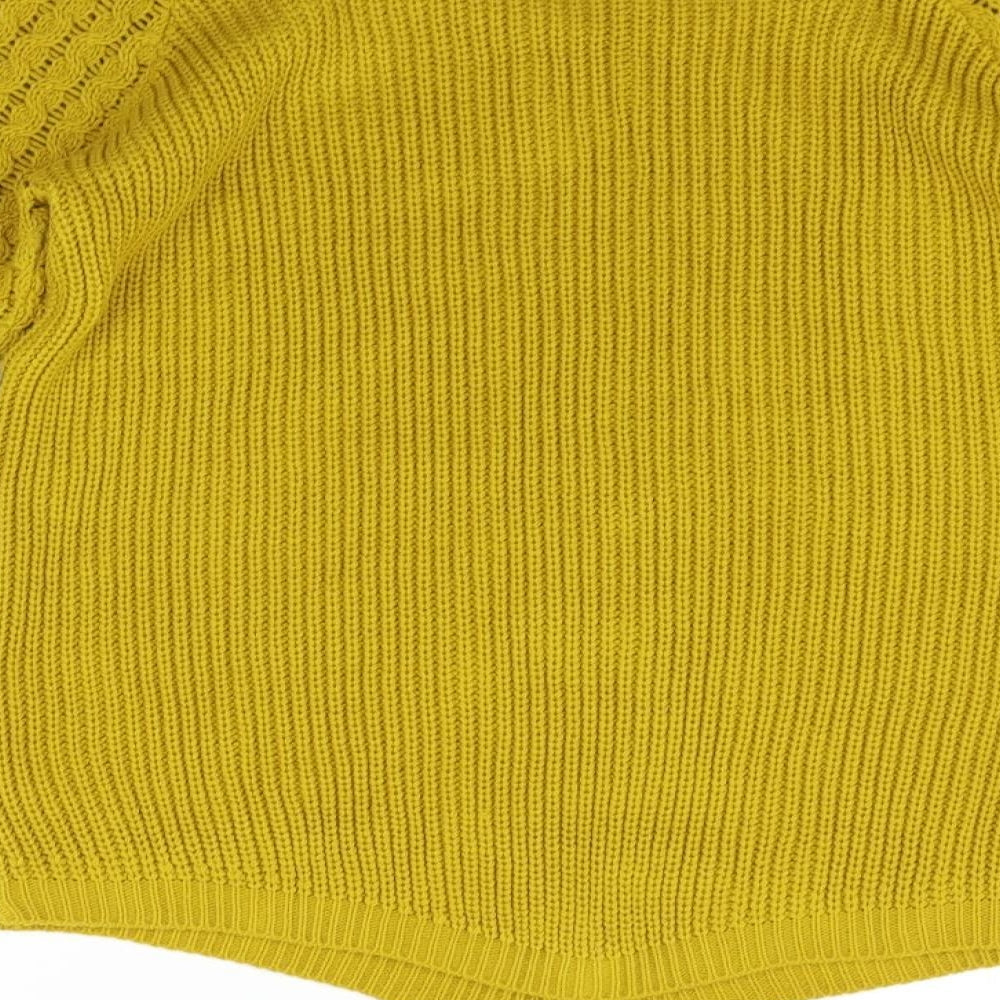 Womens UK Size M Select Yellow Pullover Jumper