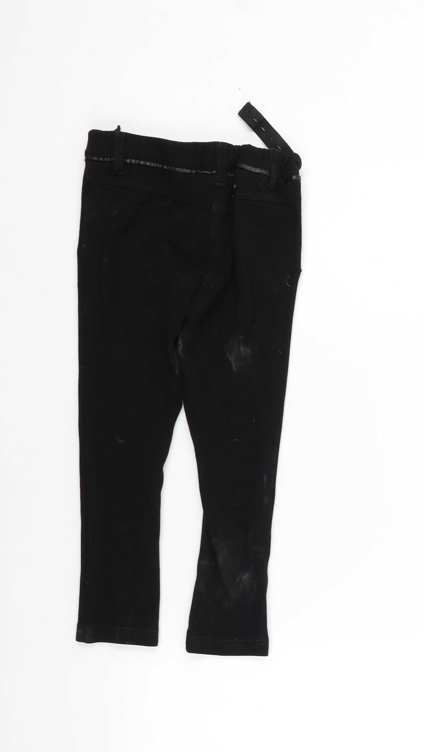 NEXT Girls Black   Jegging Trousers Size 5 Years