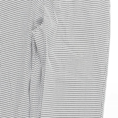Womens UK Size 10 Dorothy Perkins Regular Fit  Silver Trousers