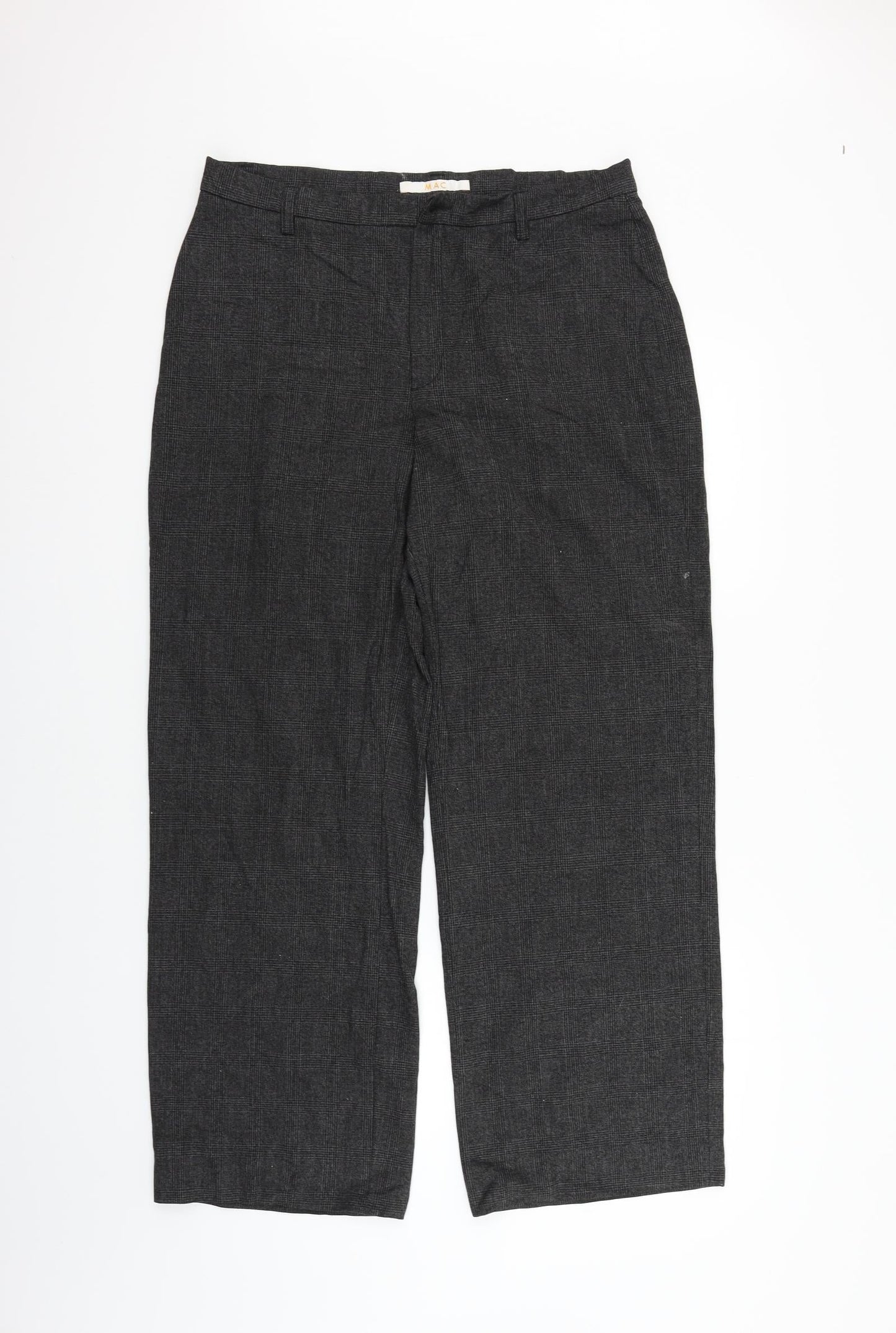 Womens UK Size 14 mac Regular Fit  Grey Trousers