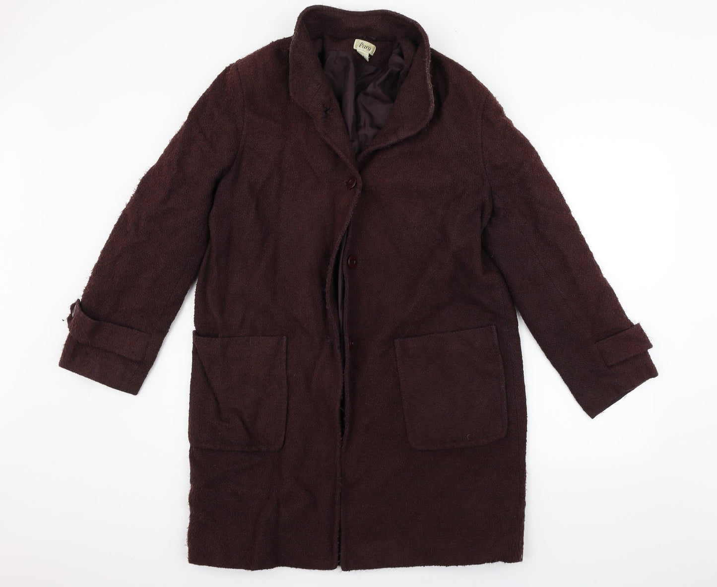 Para Womens Purple   Jacket Coat Size M