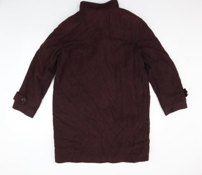 Para Womens Purple   Jacket Coat Size M