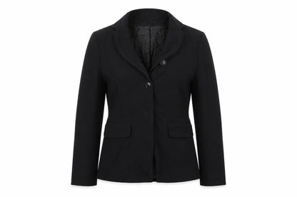 Zone Womens Black   Jacket Suit Size 10
