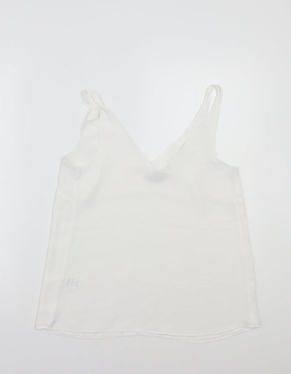 Papaya Womens White   Basic Tank Size 10