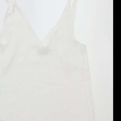 Papaya Womens White   Basic Tank Size 10