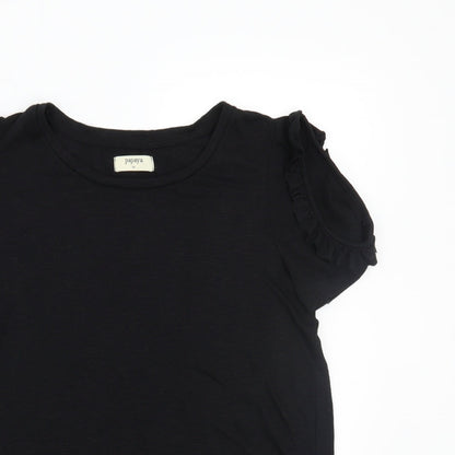 Papaya Womens Black   Basic T-Shirt Size M