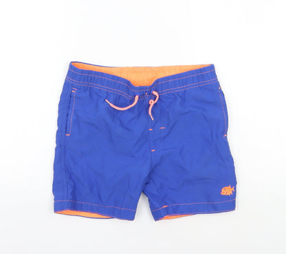 Rebel Boys Blue   Bermuda Shorts Size 4-5 Years