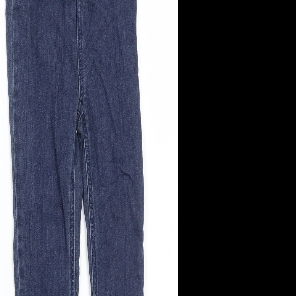 Gap Girls Blue  Canvas Skinny Jeans Size 6 Years