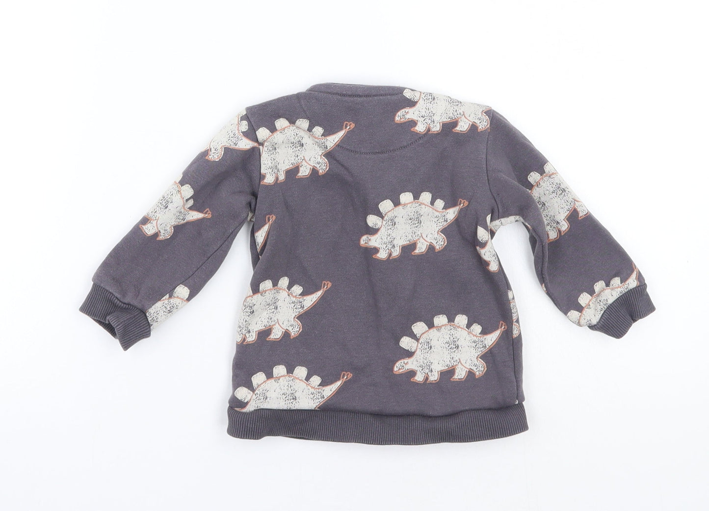 Marks and Spencer Baby Grey   Pullover Jumper Size 3-6 Months