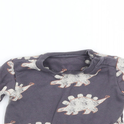 Marks and Spencer Baby Grey   Pullover Jumper Size 3-6 Months