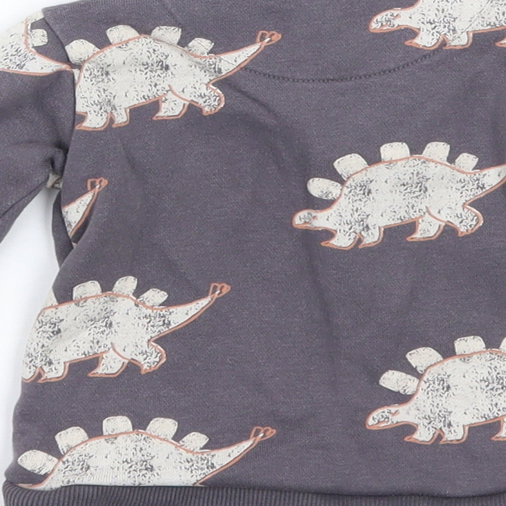 Marks and Spencer Baby Grey   Pullover Jumper Size 3-6 Months