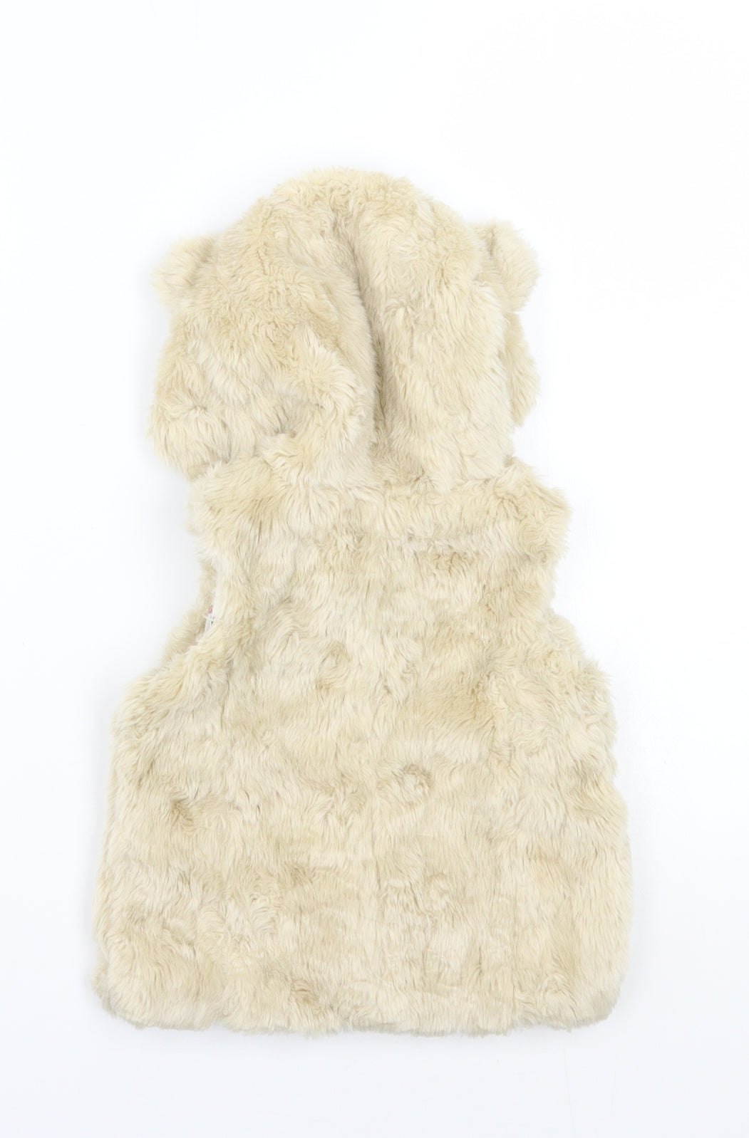 Nutmeg Girls Beige   Gilet Coat Size 2 Years