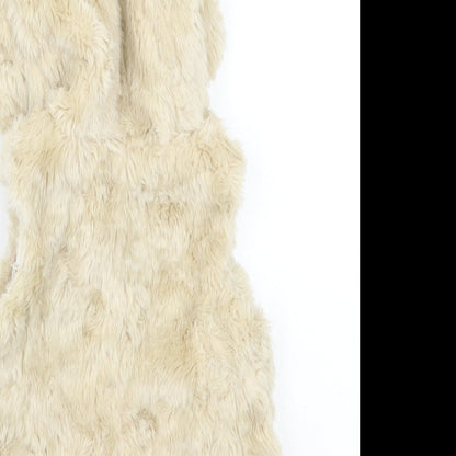 Nutmeg Girls Beige   Gilet Coat Size 2 Years