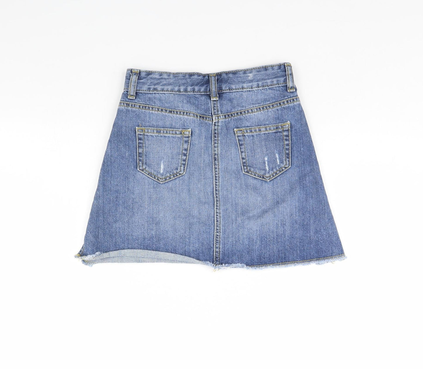 Denim Girls Blue  Denim Mini Skirt Size 10 Years