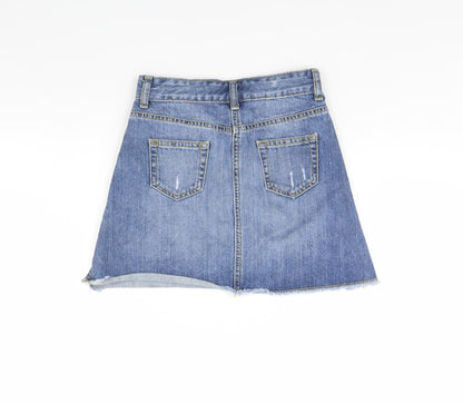 Denim Girls Blue  Denim Mini Skirt Size 10 Years