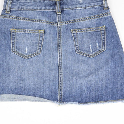 Denim Girls Blue  Denim Mini Skirt Size 10 Years