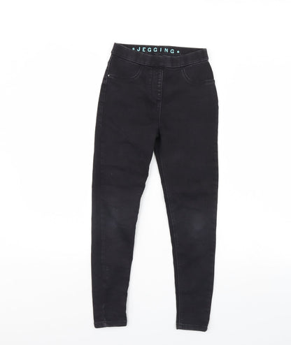 George Girls Black   Skinny Jeans Size 9 Years