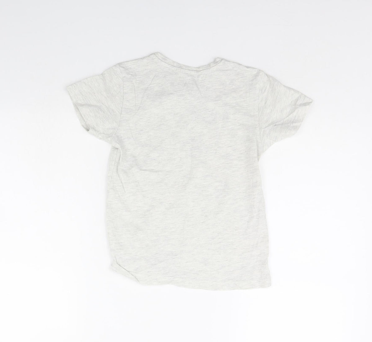 Primark Boys Grey   Basic T-Shirt Size 7 Years