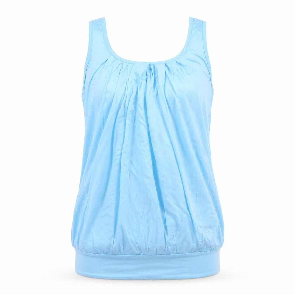 Womens UK Size 8 Very Blue Basic Tank