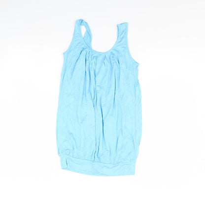 Womens UK Size 8 Very Blue Basic Tank