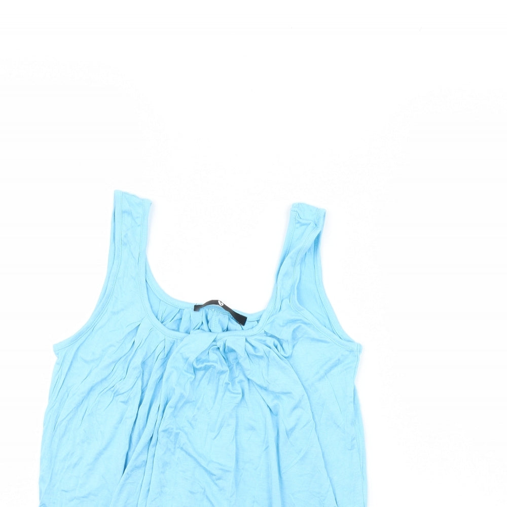 Womens UK Size 8 Very Blue Basic Tank