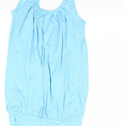 Womens UK Size 8 Very Blue Basic Tank