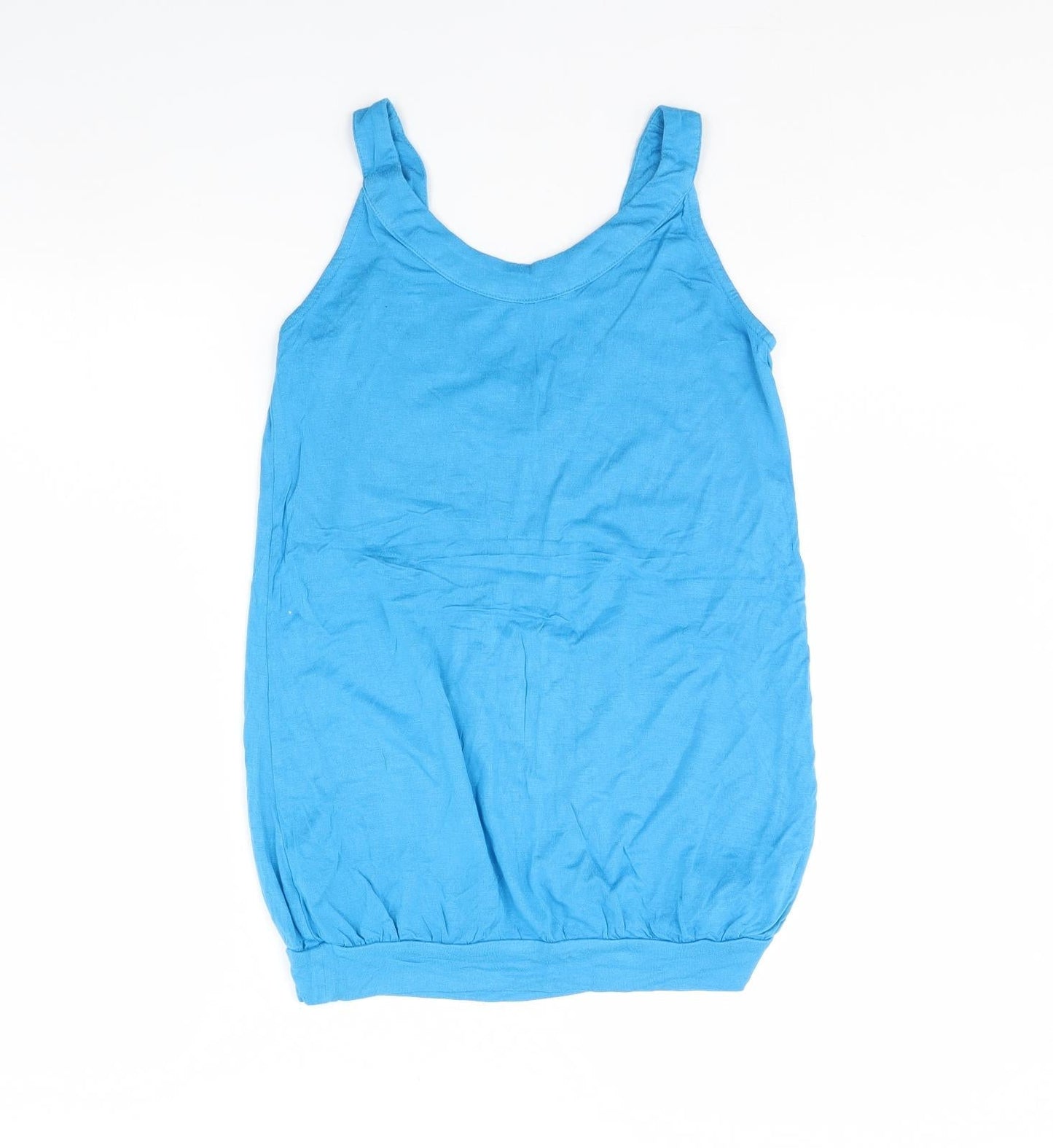 Womens UK Size 8 South Blue Basic Tank