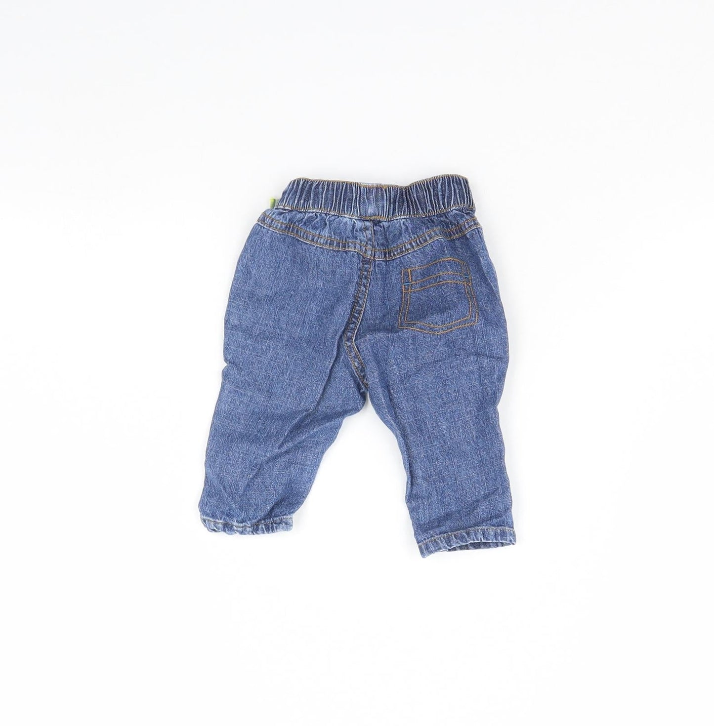 Nutmeg Baby Blue   Cargo Trousers Size 0-3 Months